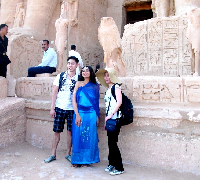 Susan Elsa in Egypt (NOV 2010): Healing Work with Michael for the Planet